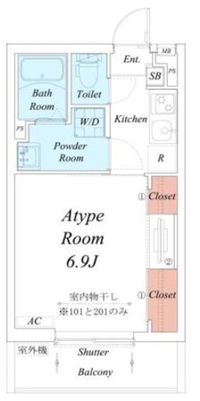 リブリ・大倉山の物件間取画像